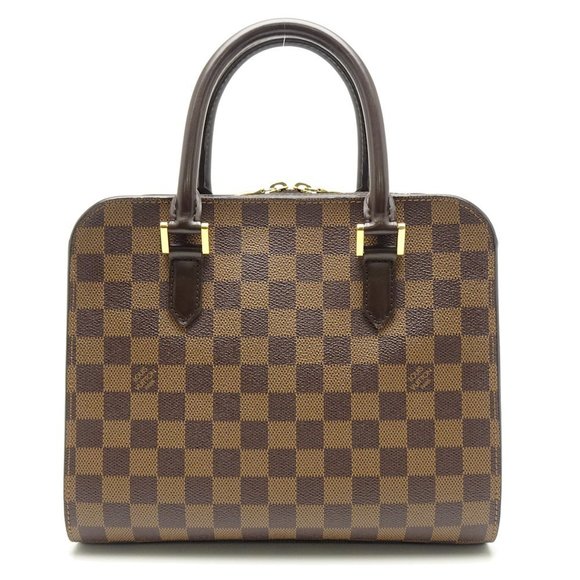 Louis Vuitton Damier Triana Ebene Handbag - Picture 1 of 8